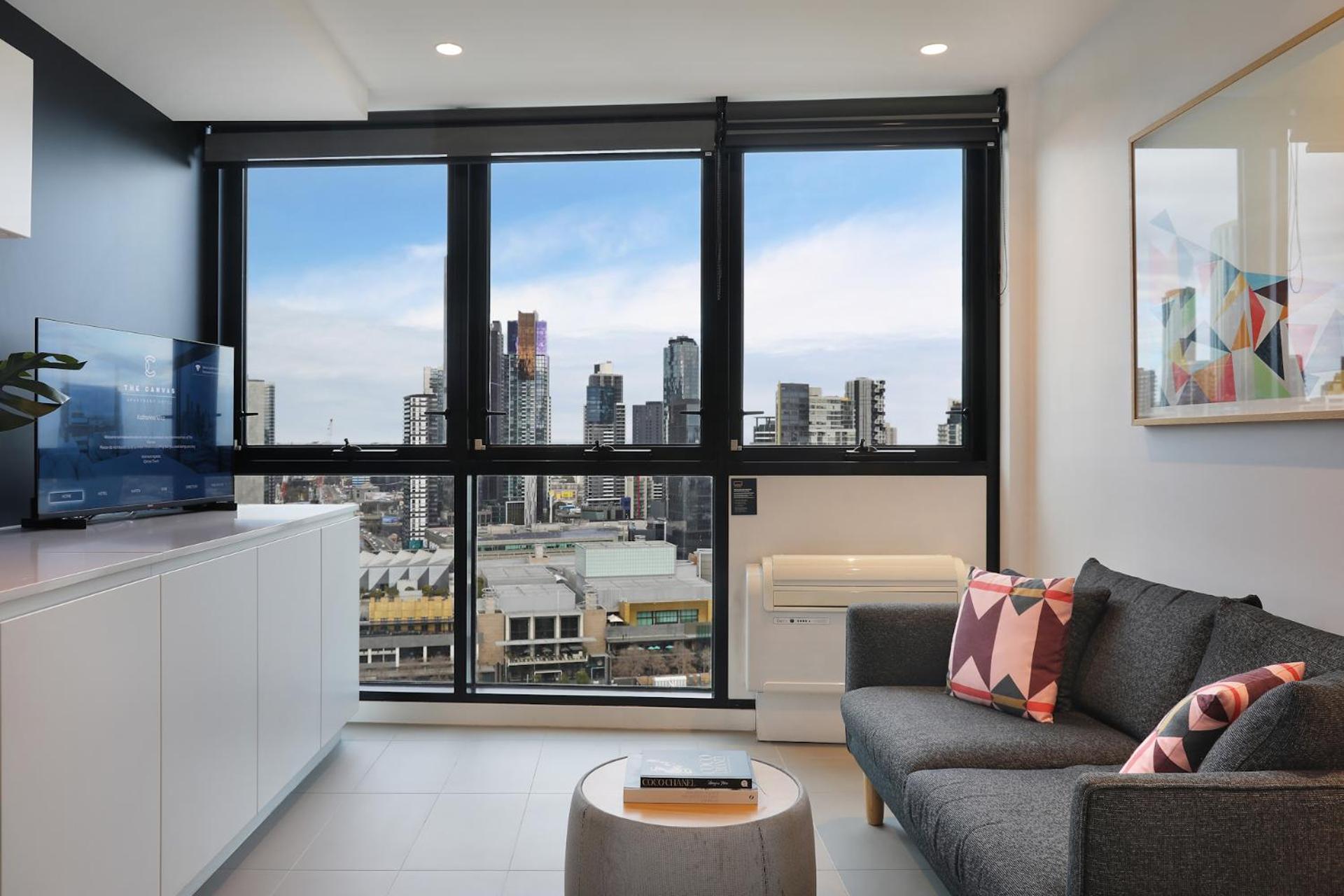 The Canvas Apartment Hotel Мелбърн Екстериор снимка